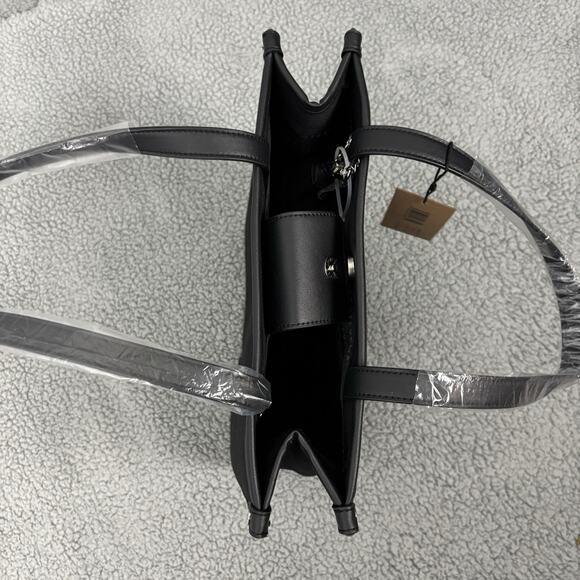 Steve Madden City Canvas Tote with Removable Pouch in Black, Rhinestone NEW - Picture 10 of 16